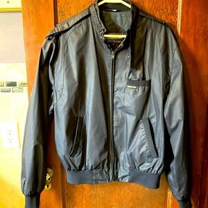 Members Only Jacket 42 Navy VINTAGE